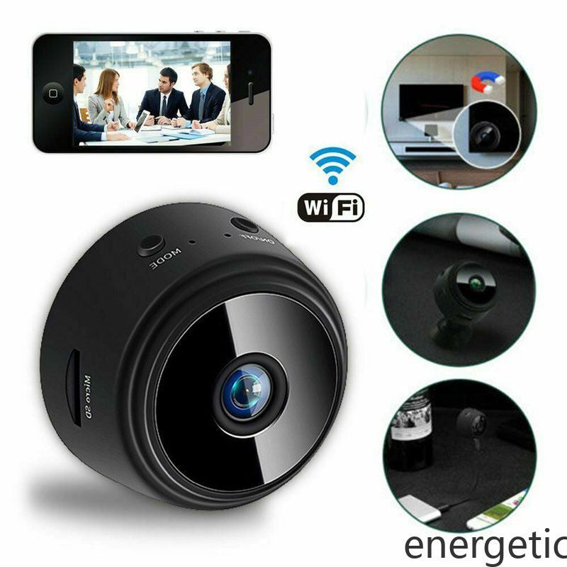 Mini Cámara Espía WiFi 24/7 con Detección de Movimiento