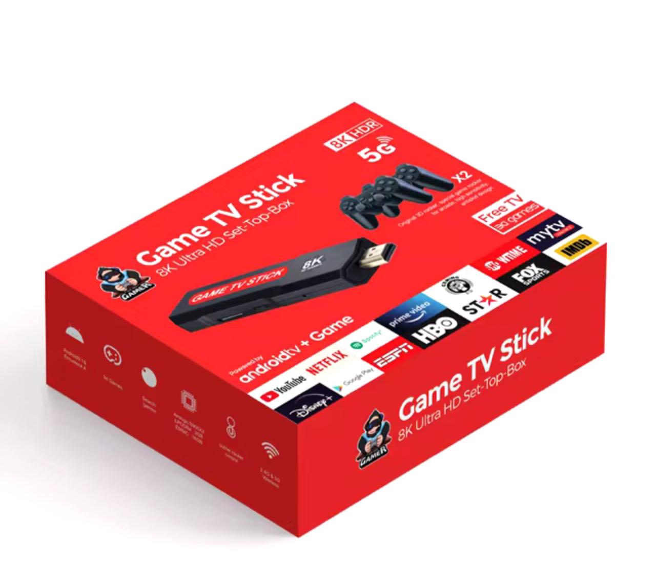 Game TV Stick 8K: Juega y disfruta en tu TV