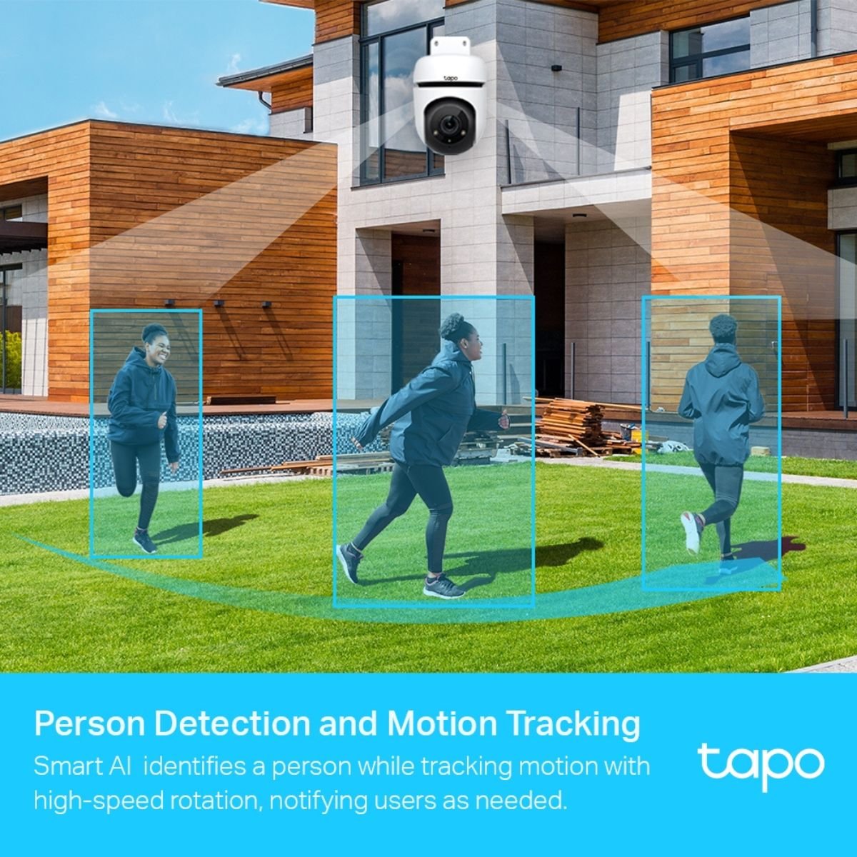 Cámara Exterior Tapo C500 360° – Seguimiento Inteligente - Imagen 2